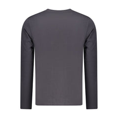 Coveri Moving Blue Cotton Men T-Shirt