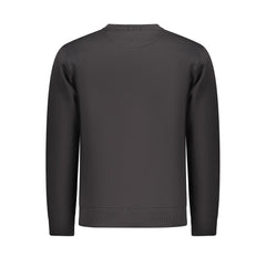 Coveri Moving Black Cotton Men Sweater