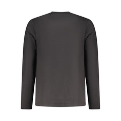 Coveri Moving "Black Cotton Men's T-Shirt"