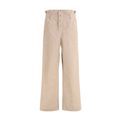 Marni Beige Cotton Casual Pants