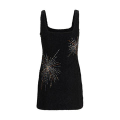 Staud Black Nylon Casual Dress