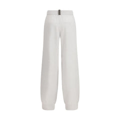 Fabiana Filippi Gray Wool Oves Aries Casual Pants