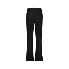 Off-White Black Cotton Casual Pants