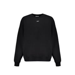 Off-White Black Cotton Sweatshirt
