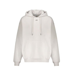 Off-White White Cotton Sweatshirt