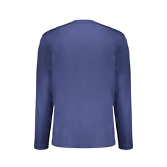 Off-White Blue Cotton T-Shirt