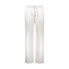 Off-White White Cotton Casual Pants