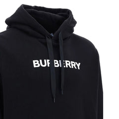 Burberry Black Cotton Sweatshirt