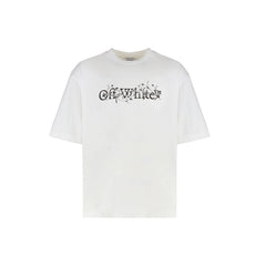 Off-White White Cotton T-Shirt