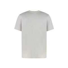 Off-White Gray Cotton T-Shirt