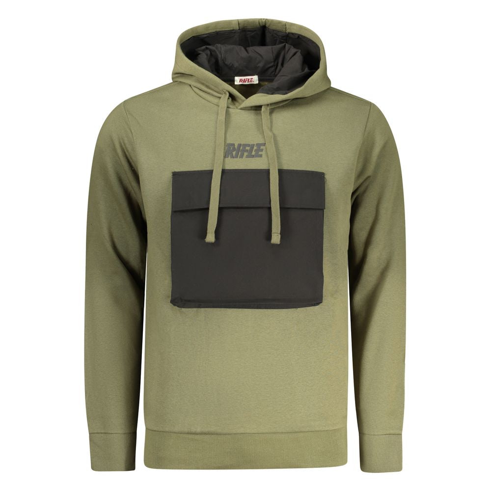 Rifle Verde Cotton Men's Hoodie