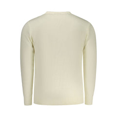 Rifle White Acrylic Men Sweater