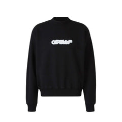 Off-White Black Cotton Sweatshirt