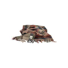 Rifle Marrone Polyester Men Scarf