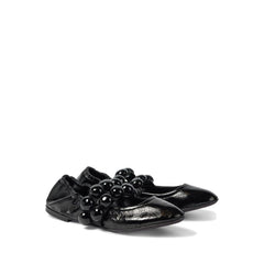 Alaïa Black Calfskin Moccassin