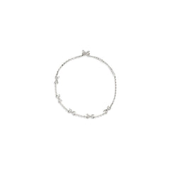 Self-Portrait Silver Brass Necklace