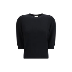 Allude Black Cashmere Sweatshirt