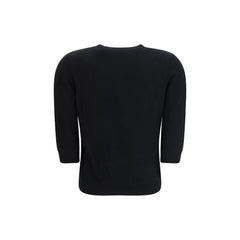 Allude Black Cashmere Sweatshirt