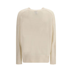 Allude Cream Cashmere Cashmere Sweater