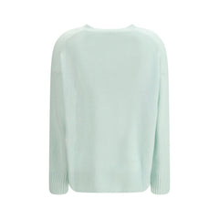 Allude Light Blue Cashmere Cashmere Sweater