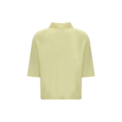 Allude Bicolor Cashmere Polo Shirt