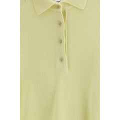 Allude Bicolor Cashmere Polo Shirt