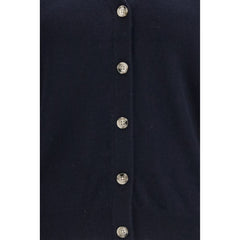 Allude Blue Cashmere Cardigan