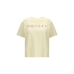 Alexander McQueen Bicolor Cotton T-Shirt