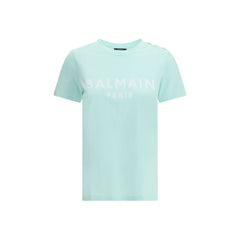 Balmain Bicolor Cotton T-Shirt