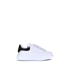 Alexander McQueen White Calf Leather Bos Taurus Platform Sneakers