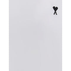 Ami Paris White Cotton T-Shirt
