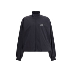 Balenciaga Black Polyester Shell Jacket