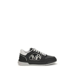 Amiri Black Calf Leather Bos Taurus Low Top Sneakers