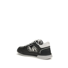 Amiri Black Calf Leather Bos Taurus Low Top Sneakers