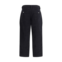 Marant Etoile Black Cotton Casual Pants