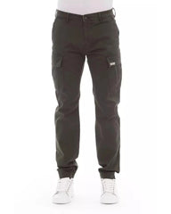 Baldinini Trend Army Cotton Cargo Pants