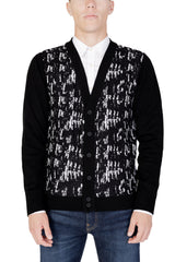Antony Morato Black Wool Cardigan