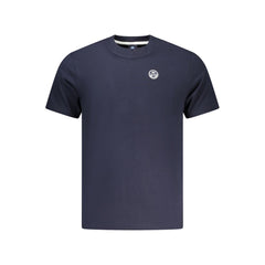North Sails Blue Cotton Men's T-Shirt