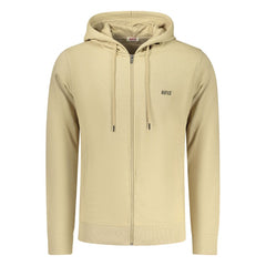 Rifle Beige Cotton Men's Hoodie