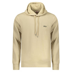 Rifle Beige Cotton Men's Sweatshirt