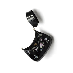 Prada Black Calfskin Shoulder Strap