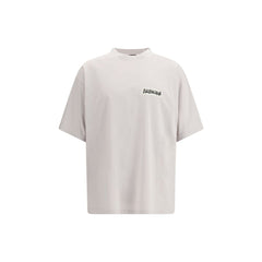 Balenciaga White Cotton T-Shirt