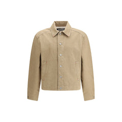 Jacquemus Beige Cotton Denim Jacket
