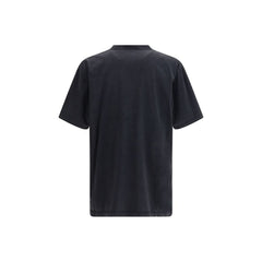 Balenciaga Black Cotton T-Shirt