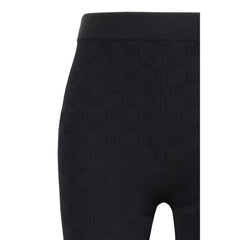 Gucci Black Viscose Leggings