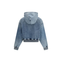 Diesel Blue Cotton Denim Jacket