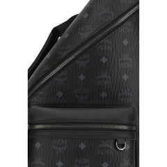 MCM Black Fabric Shoulder Bag