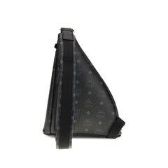 MCM Black Fabric Shoulder Bag