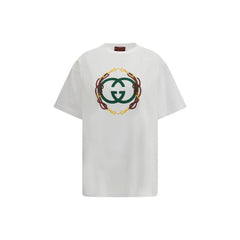 Gucci White Cotton T-Shirt