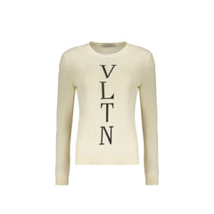 Valentino Beige Cotton Sweatshirt